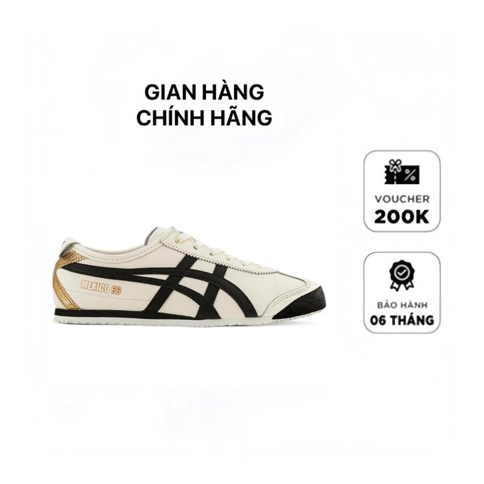 Giày Onitsuka Tiger baskets Mexico 66 'Cream/Black/Gold'