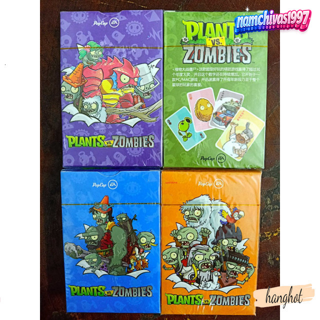 Thẻ Blinbox Plant vs Zombie Bộ 54 Hình Ảnh Độc Đáo