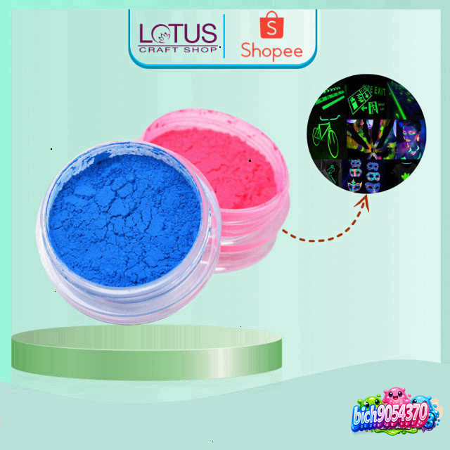 "Pha Sáng Rực Rỡ - Bột Màu Hoạt Tính Lotus Craft Shop"