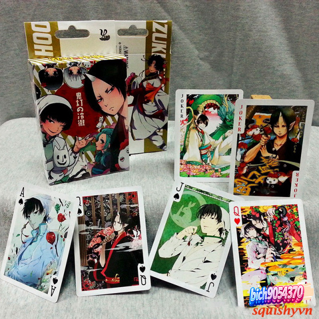 "Bộ Bài Poker Anime Hozuki's Coolhead 54 lá - Thiết Kế Độc Đáo, Ấn Tượng"
