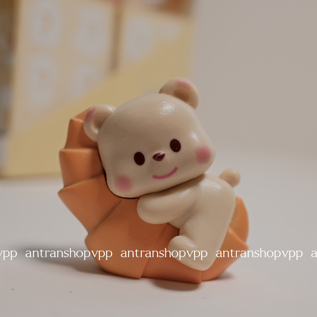 (ĐH) ( Butter Bear thiên thần) Blindbox hộp mù nhân vật hoạt hình gấu Butter Bear thiên thần đáng yê