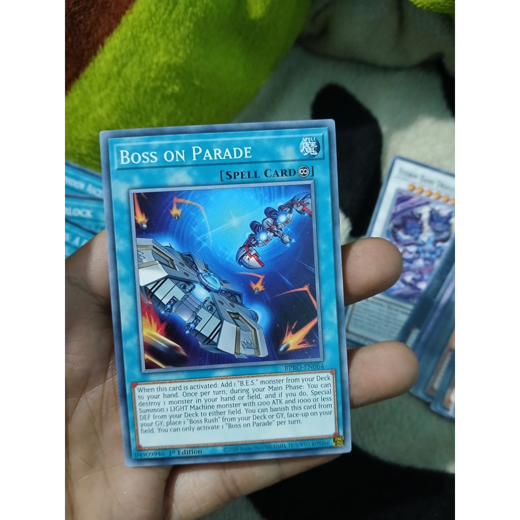 [Yugioh Biên Hòa Store] 1 lá thẻ bài Boss on Parade BPRO-EN064 Common 1st
