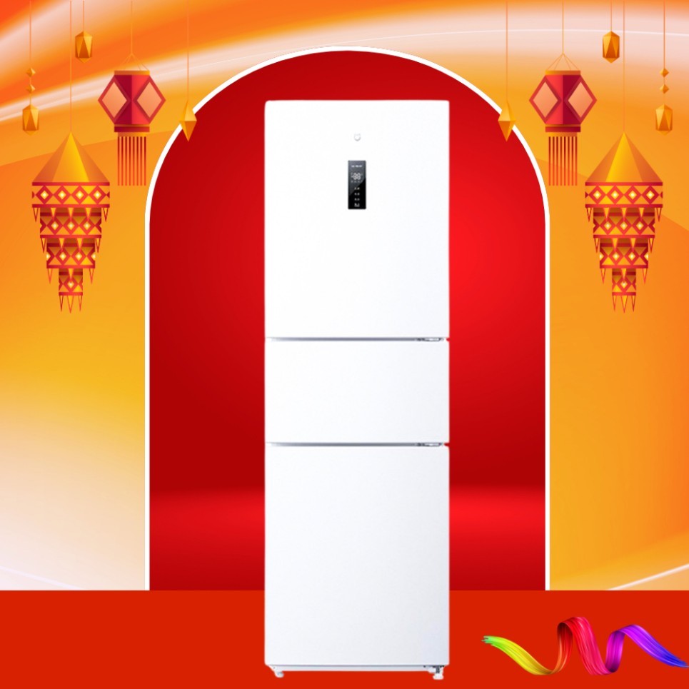 Tủ Lạnh Xiaomi Mijia 3 Cánh 271L Có Ngăn Đồng Mềm, Kết Nối App - New