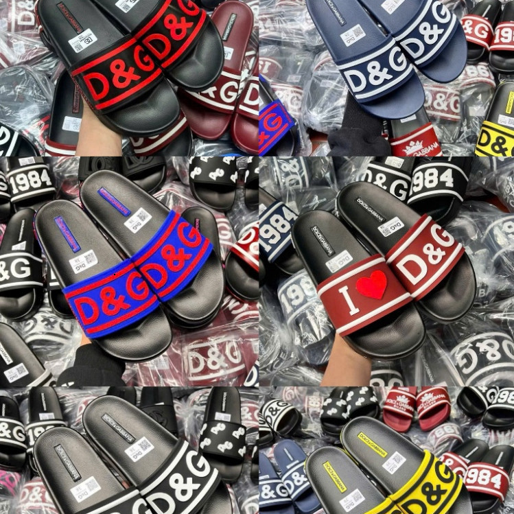 áo icon [D&G] Giày Dép D.G Hottrend Độc Đáo, Đế PU 2 Lớp Chất Lượng Cao-Tổng Hợp Dép DG Đẹp Nhất t