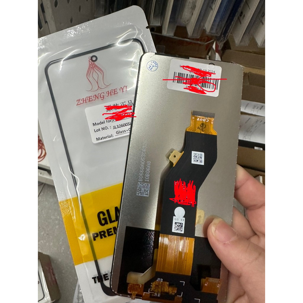 kính itel p55/p55 plus dùng cho thợ ép kính