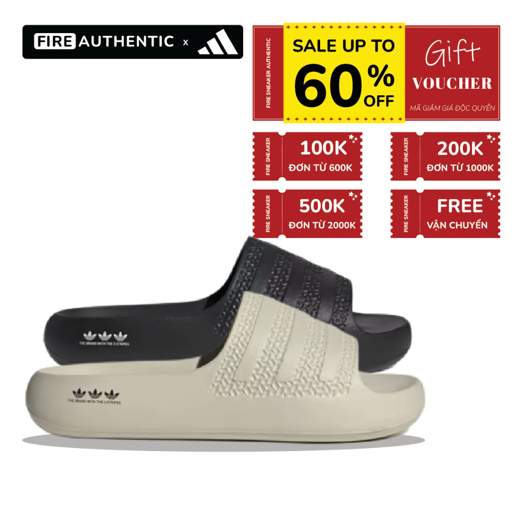 | Foot Locler Authentic | Dép Adidas Ayoon Slide Nam Nữ, Dép Cao Su Đúc GX6950