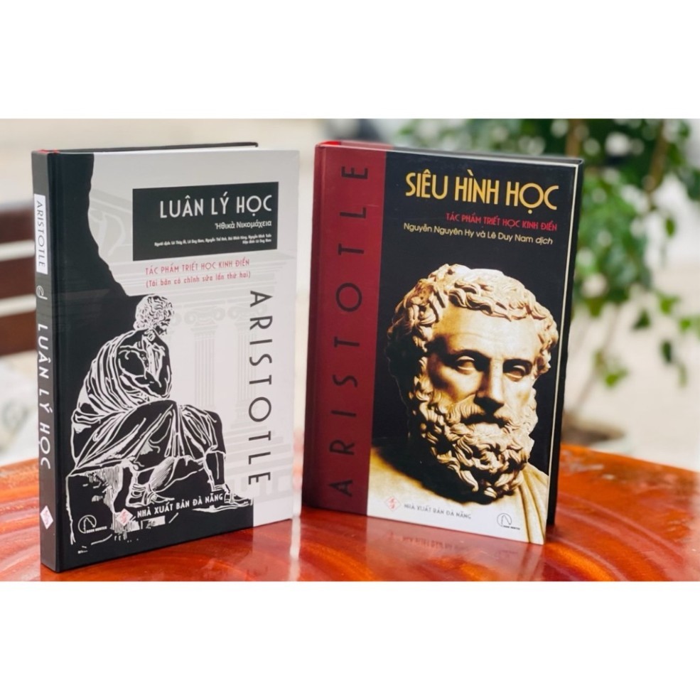 Sách - Combo 2 cuốn - Siêu Hình Học + Luân Lý Học ( Aristotle ) - Hunter Books