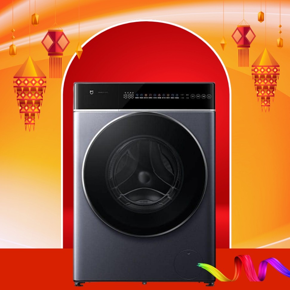 [Sẵn HN-HCM] Máy Giặt Mijia MJ107 10Kg – Thiết Kế Âm Tường, Công Nghệ Hơi Nước Khử Khuẩn