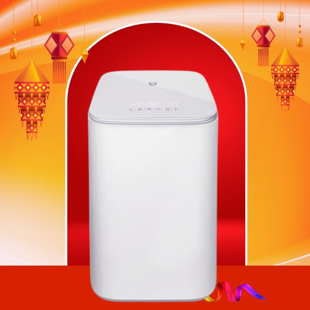Máy Giặt Mijia Mini MJ107 2026, Kết Nối App Khử Trùng UV - Hàng Nội Địa