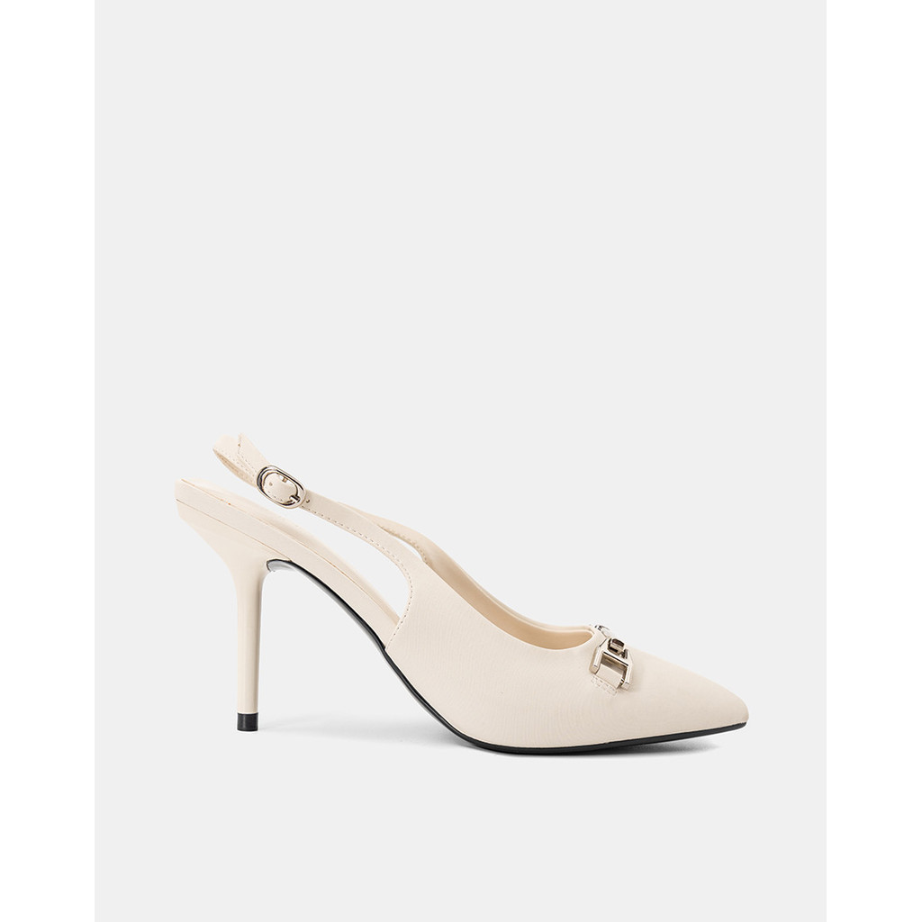 Giày Cao Gót Nữ 9cm Thời Trang JUNO Giày Cao Gót Pump Slingback Phối Khoá CG09177