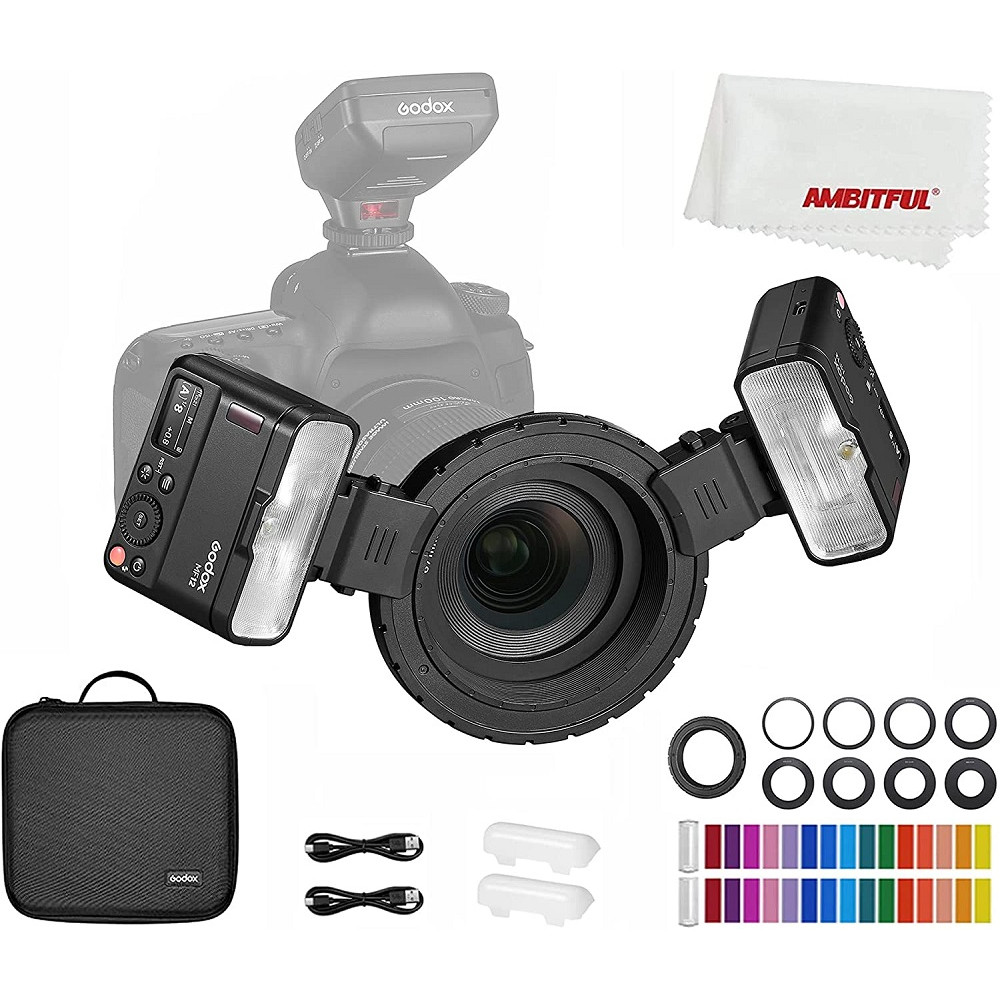 Đèn Flash Macro Godox MF12 Bảo hành chính hãng 12 tháng