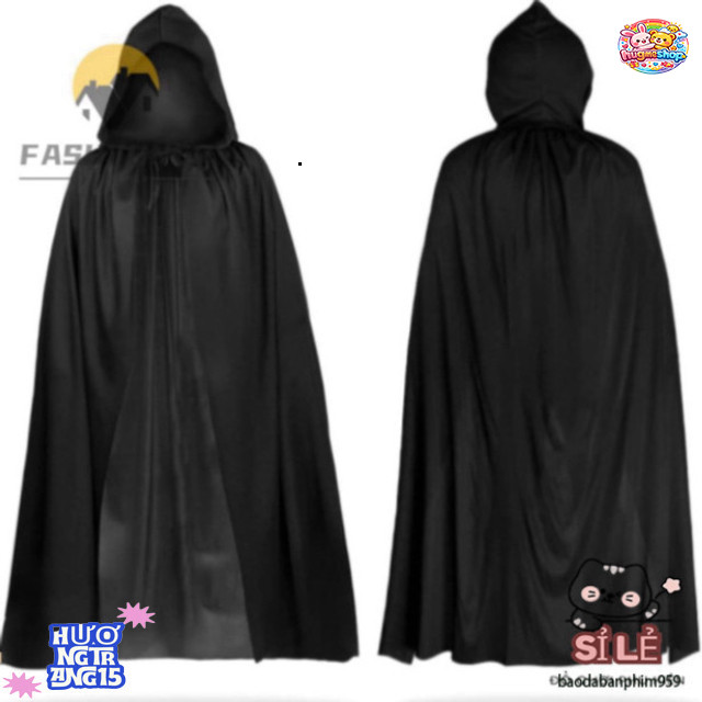 Áo Choàng Halloween Hoodie FASHYUNER 59 inch Cho Bữa Tiệc Hoa Trang