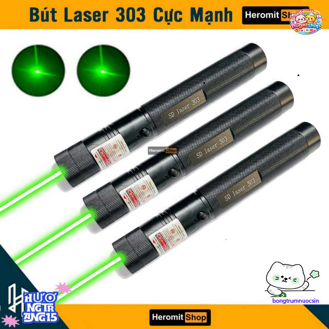 Bút Laser 303 Laser Green - Ánh Sáng Khó Quên