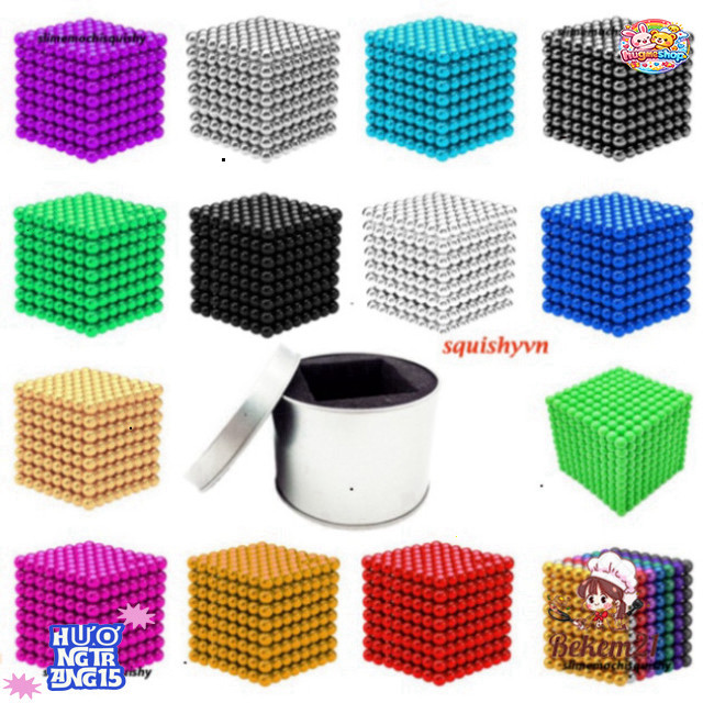 Nam Châm Màng (216 viên) - Bắt nguồn sáng tạo

Hoặc 

216 Nam Châm Bucky Balls nhiều màu cho bạn

Ho