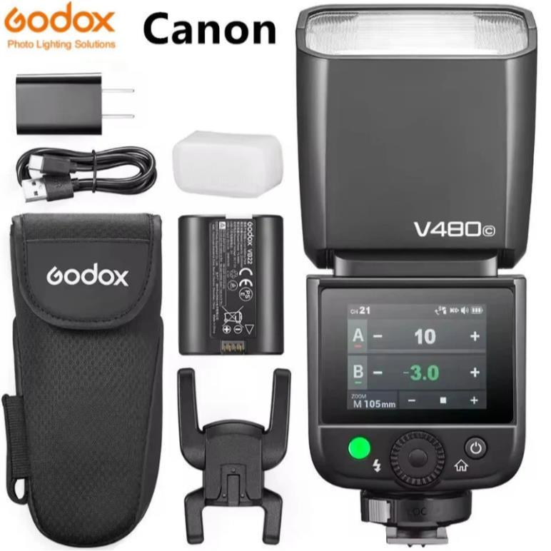 Đèn Flash Godox V480 N TTL Hss 1/8000 For Nikon ( MINH ĐỨC )