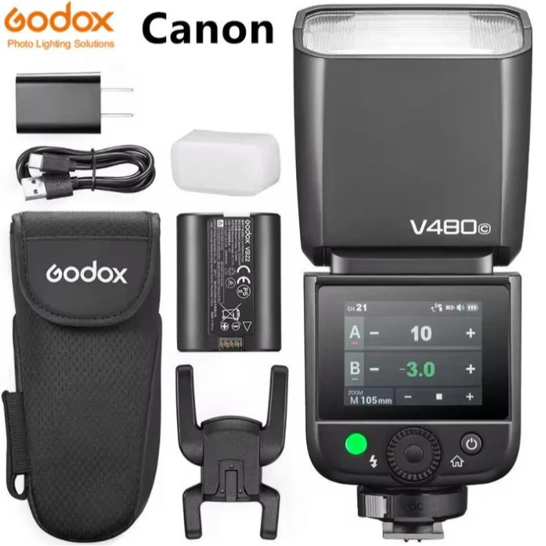 Đèn Flash Godox V480 C TTL Hss 1/8000 For Canon ( MINH ĐỨC )