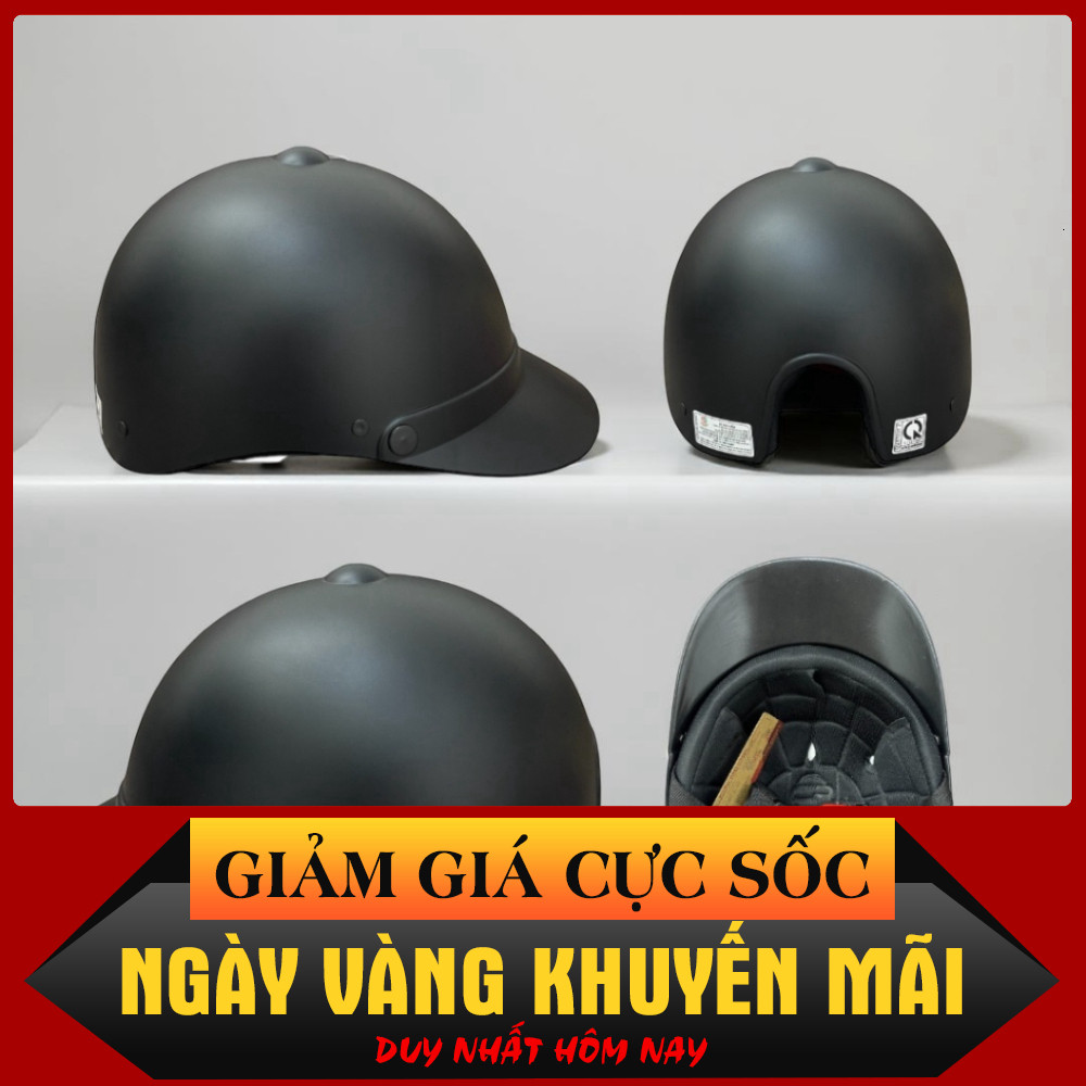 Nón Camry Kín Đuôi Khoét Lỗ Chống Nắng Cho Nam/Nữ - Helmet