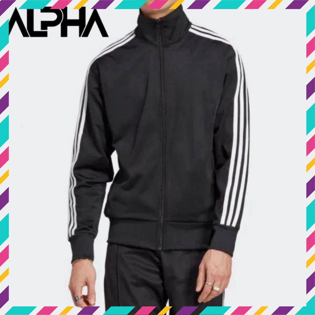 Áo Khoác Thể Thao Unisex Ba Sọc GEN ALPHA Chất Thun Poly Dày Dặn Chống UV GEN1