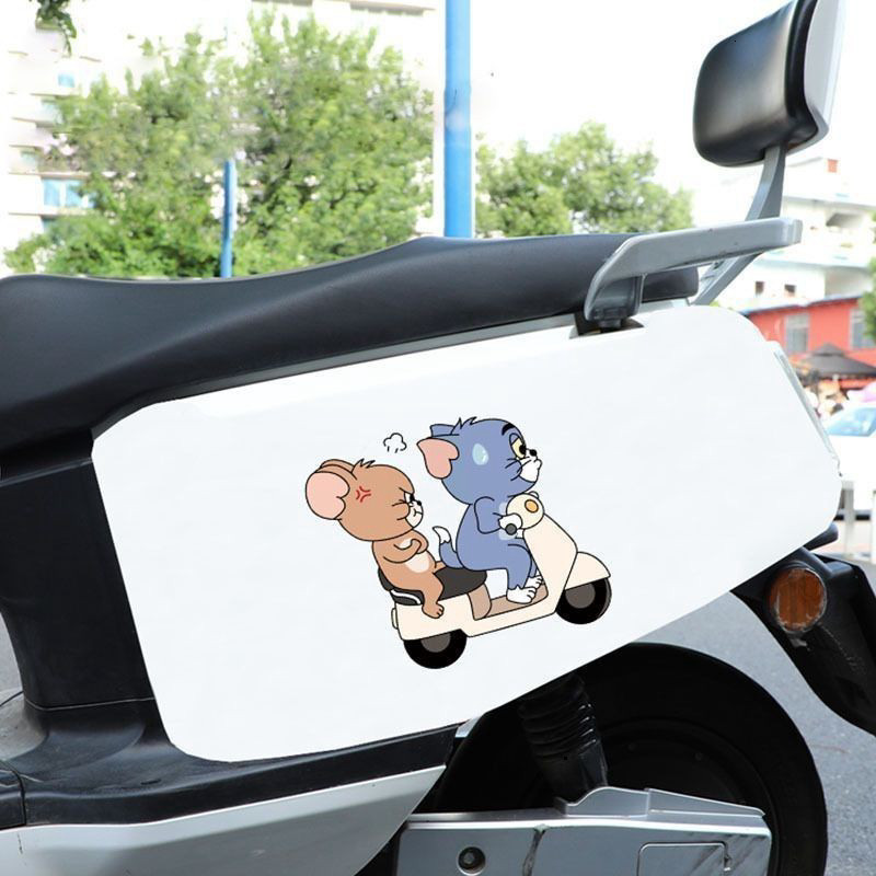Đôi Tem dán xe mèo Tom Jerry cute dễ thương trang trí

Hoặc:

Tem dán mèo Tom Jerry xe trang trí dễ 