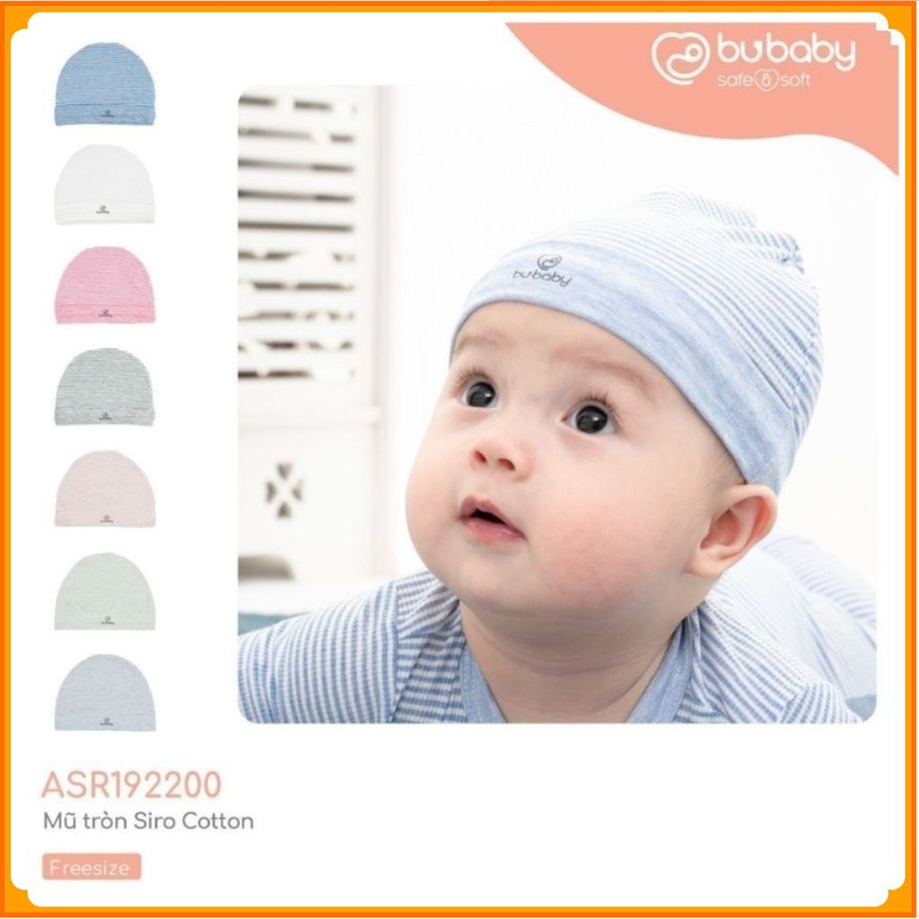 [BU Baby] Mũ sơ sinh cho bé - Mũ tròn ASR19S300 ABB192200 ASR192200 ABB1922NS -  sơ sinh - Mũ sơ sin