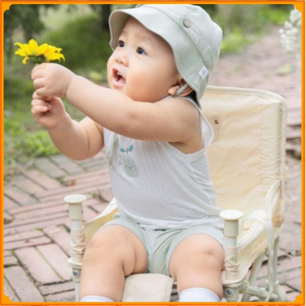 [BU Baby] (6M-5Y) Bộ sát nách cổ tròn cho bé yêu Molist - BMD140403 | Quần áo Bubaby Chính hãng