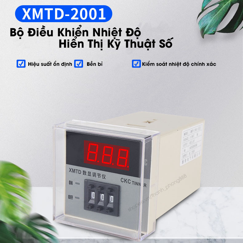 Đồng Hồ Nhiệt Độ XMTD-2001 CKC K 399℃