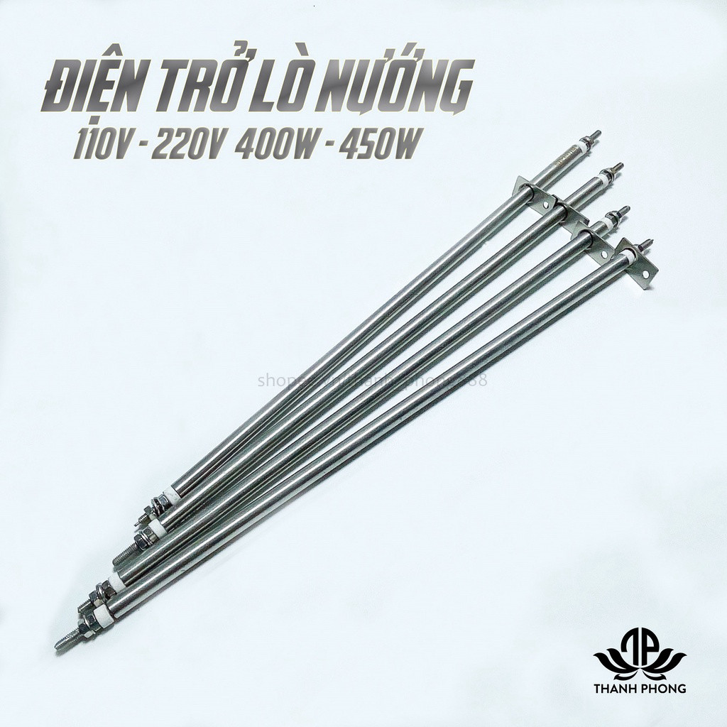 Điện Trở Lò Nướng Thanh Nhiệt Lò Nướng Ống 8 Điện Áp 110V 220V Các Cỡ