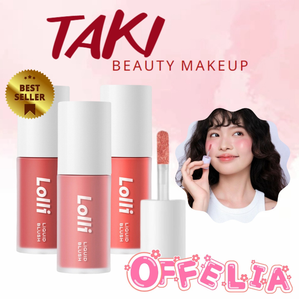Má Hồng Kem OFELIA Lolli Liquit Blush 4.3g ( LB2 LB3 LB6 LB10 LB11 LB12 LB13 LB14 )