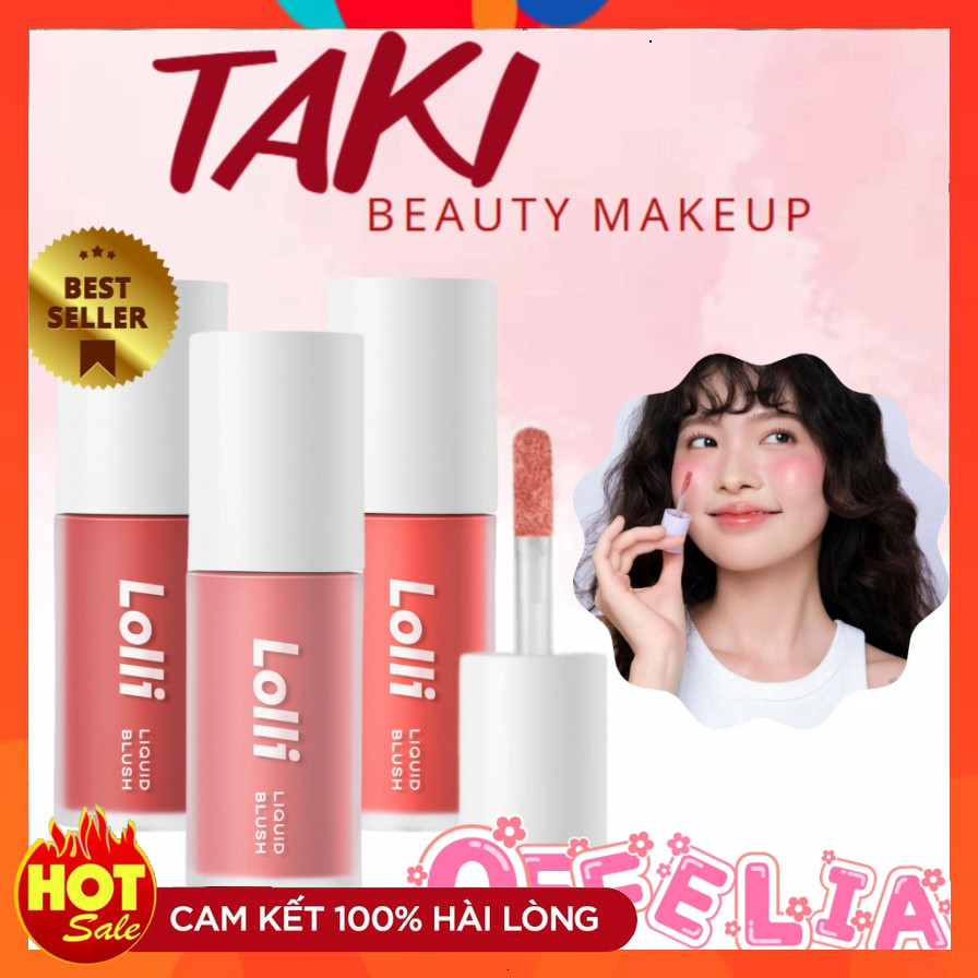 Má Hồng Kem OFELIA Lolli Liquit Blush 4.3g ( LB2 LB3 LB6 LB10 LB11 LB12 LB13 LB14 )