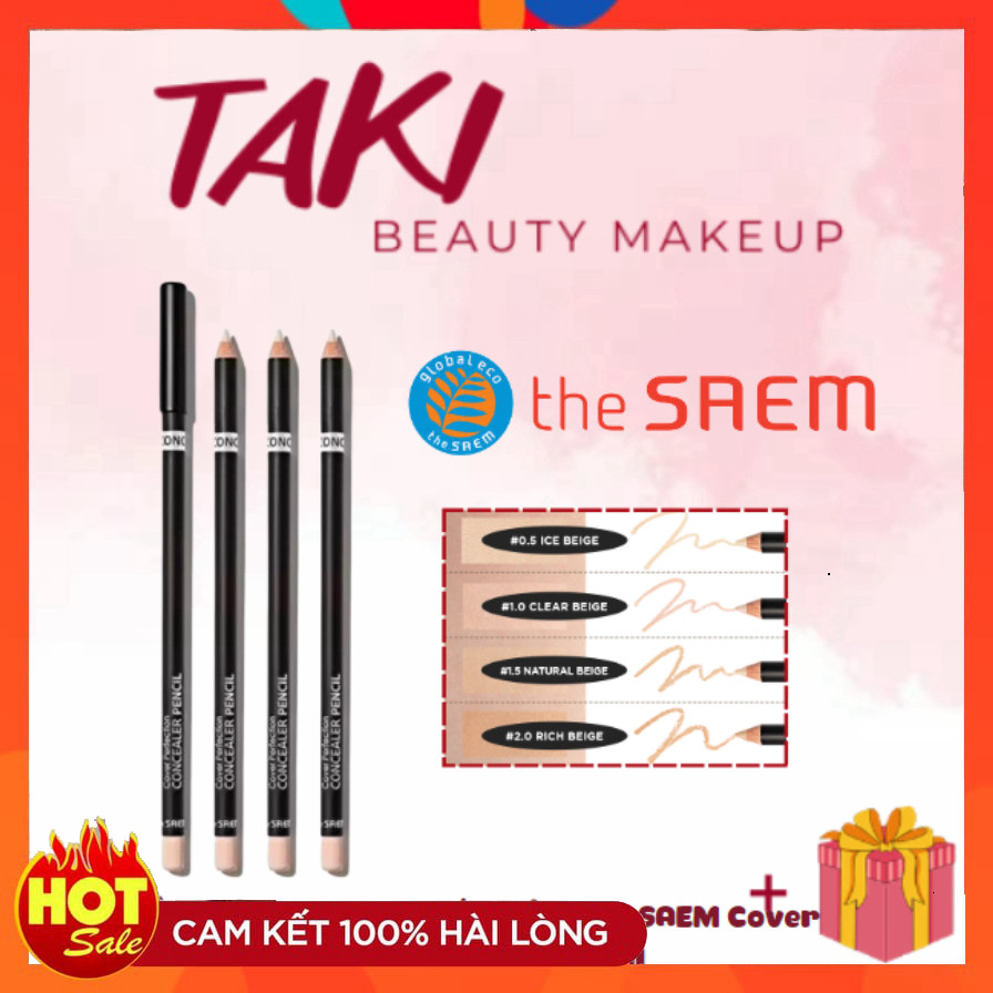 Chì Che Khuyết Điểm THE SAEM Cover Perfection Concealer Pencil