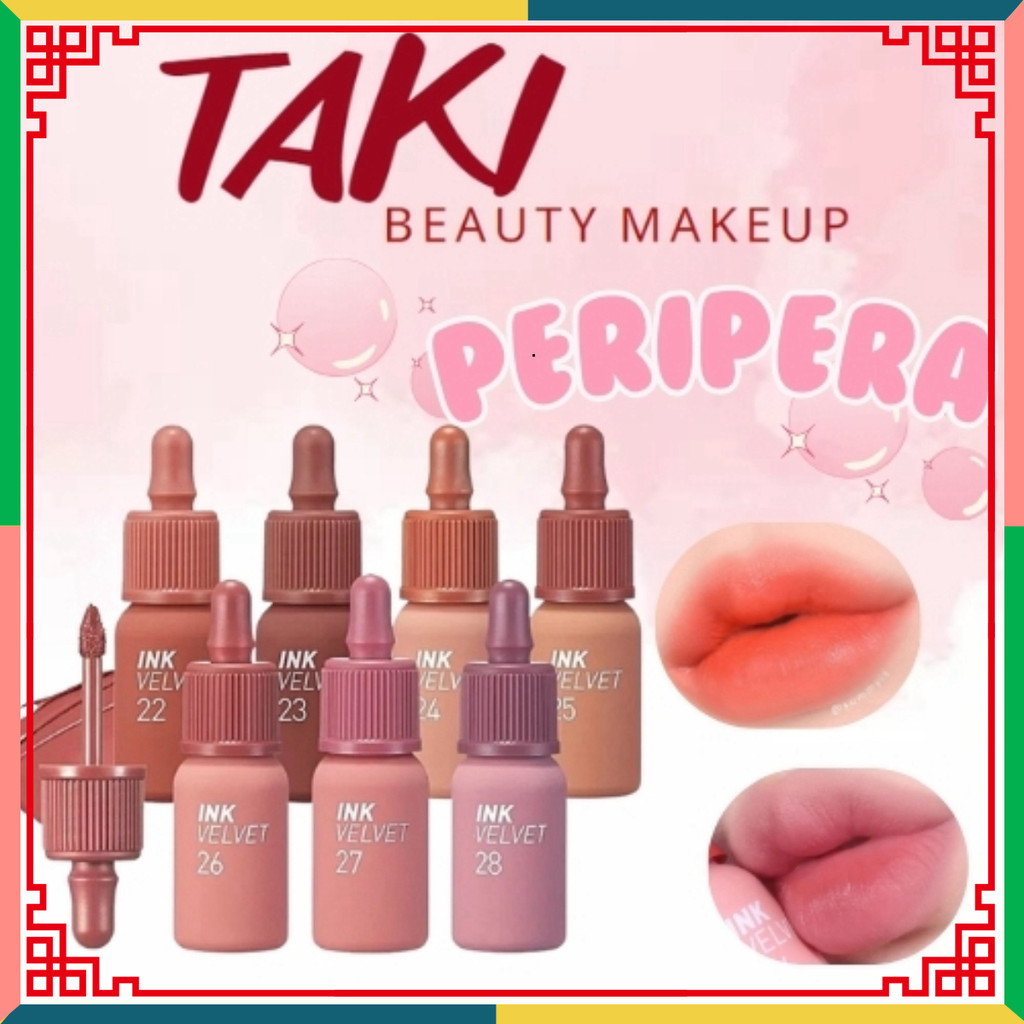 Son Kem Lì Peripera Ink Velvet Nude 4g [22- 23-24-25-26-27-28-29-30-31]