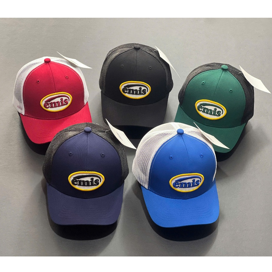 ẢNH THẬT - Mũ Nón Lưới, Nón Lưỡi Trai EMIS Phối Lưới Thoáng Mát, Phong Cách Thể Thao  - Smile STORE