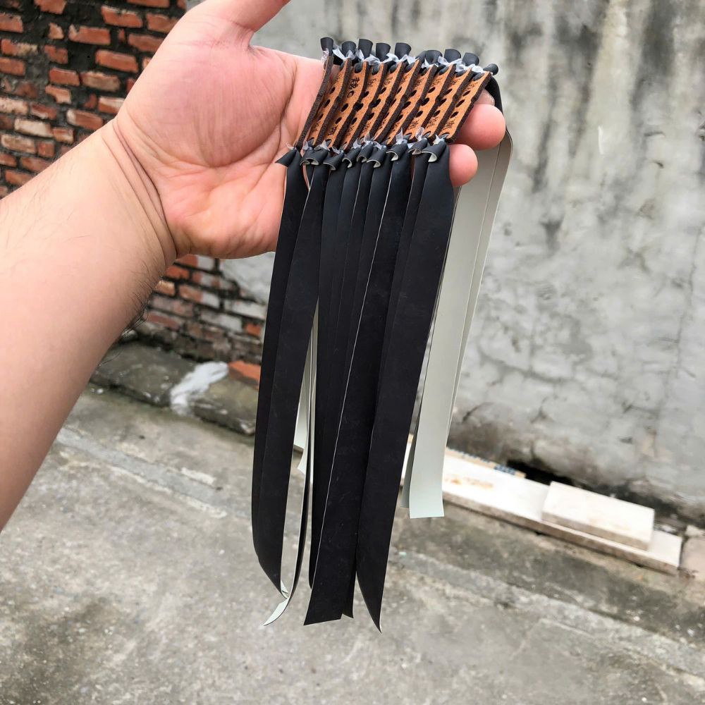 [ 5 Bộ ] Dây full tay adam black đen - trắng 0.65, dài 25cm hàng loại 1 siêu zai jikgyyy