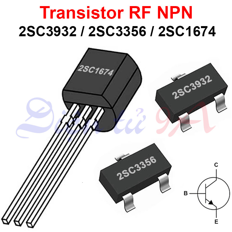 [Combo- sỉ] (10 cái) Transistor RF NPN 2SC3932 / 2SC3356 / 2SC1674