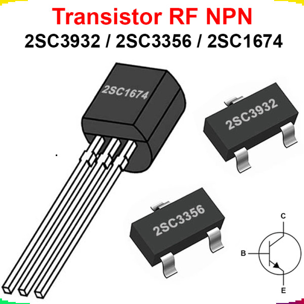 [Giá sỉ] (10 cái) Transistor RF NPN 2SC3932 / 2SC3356 / 2SC1674