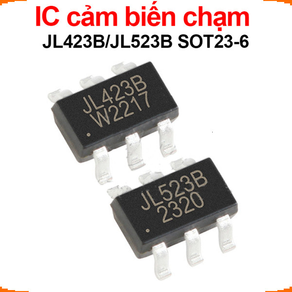 [Ưu đãi] (10 cái) IC cảm biến chạm JL423B/JL523B SOT23 - 6