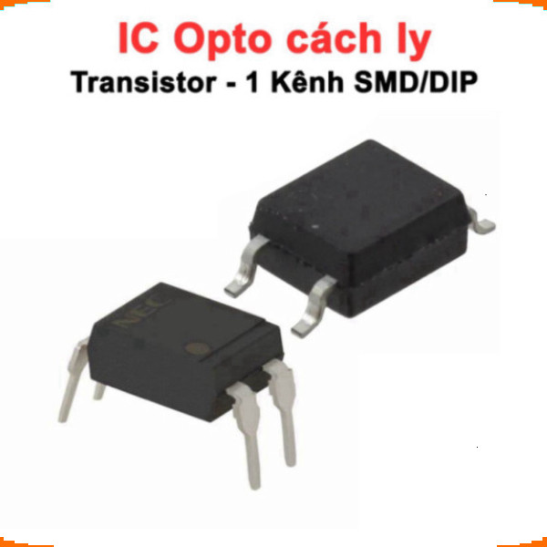 [Ưu đãi] (5 cái) IC Opto Transitor cách ly 1 kênh PC817, TLP291, EL1018, TLP785 …