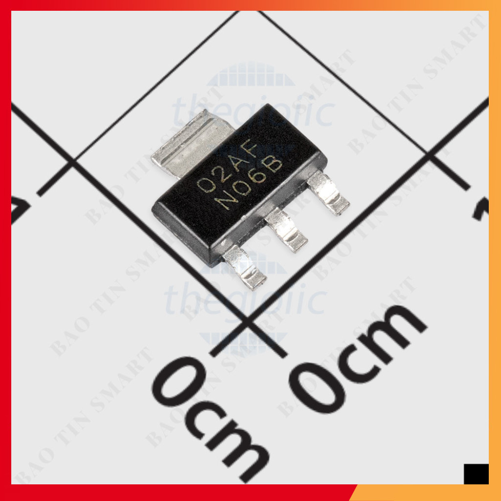 [5 Cái]- LM1117IMP-5.0/NOPB-CN IC Ổn Áp 5V 800mA Linh Kiện Smart Shop ekit.vn