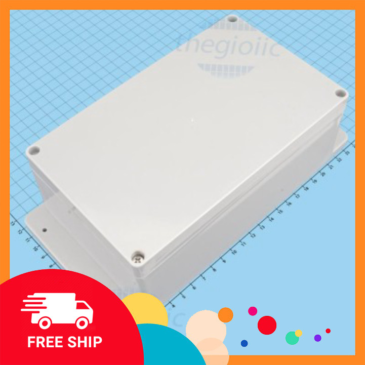 Hộp Nhựa Chống Nước 200x120x75 Có Tai Điện Tử Tín Phát