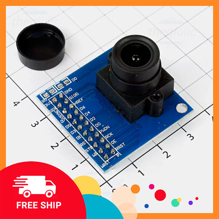 OV7670 Mạch Camera Độ Phân Giải 640x480 Có FIFO AL422 Điện Tử Tín Phát