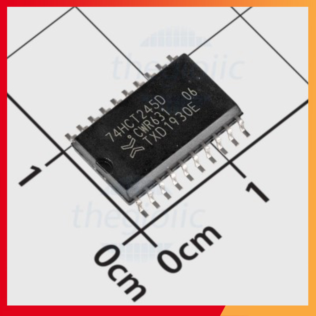 [2 Cái]- 74HCT245D,652 IC Bus Transceiver Non-Inverting 8 Bit, 3-State 20-SOIC Shop ekit.vn