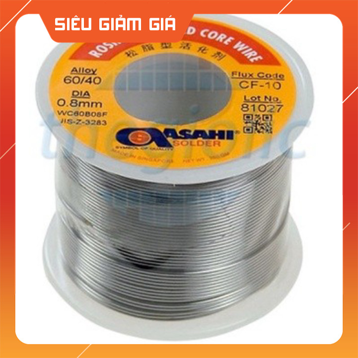 Thiếc Hàn 1.0 Sn60 Pb40 500G Asahi SmartFix Linh Kiện