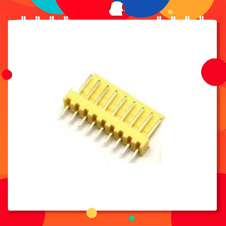 [30 Cái]- KF2510-9P-2.54MM đực thẳng TechParts Việt