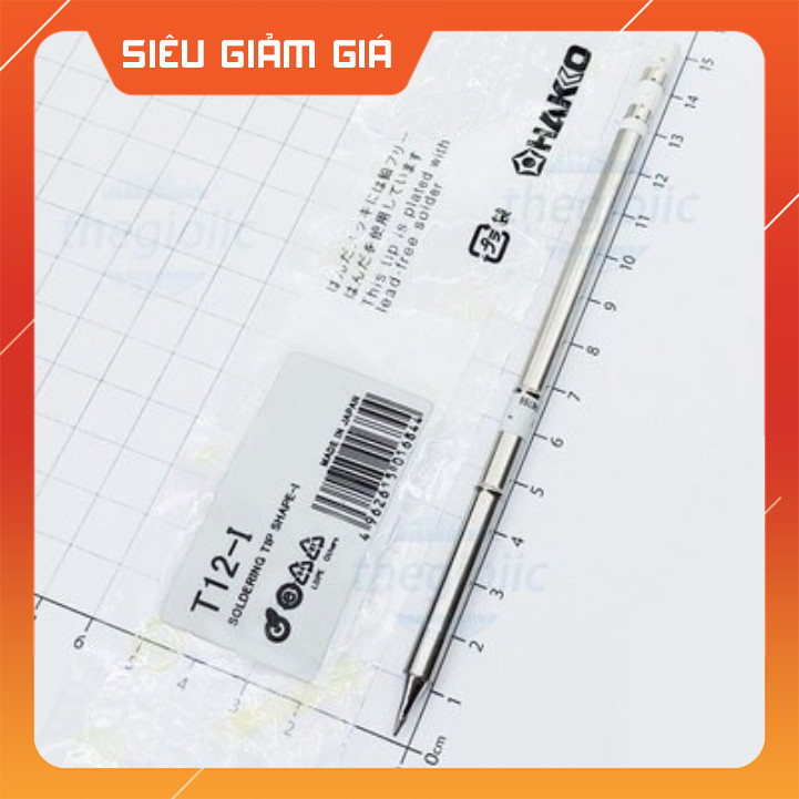 T12-I Đầu Mũi Hàn, Típ Hàn Hakko 0.2mm SmartFix Linh Kiện