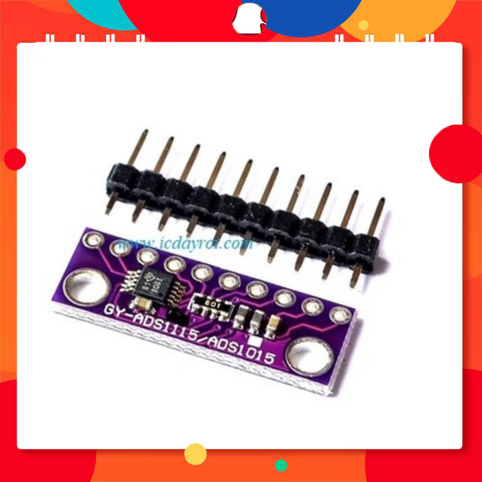 Module ADS1115 16Bit ADC 4 Channel TechParts Việt