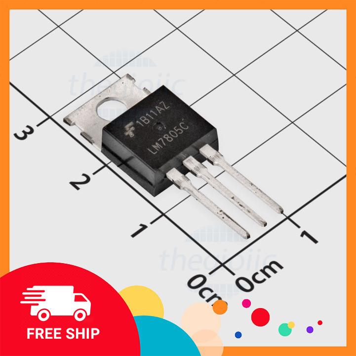 [5 Cái]- LM7805CT-CN IC Ổn Áp 5V 1.5A Điện Tử Tín Phát
