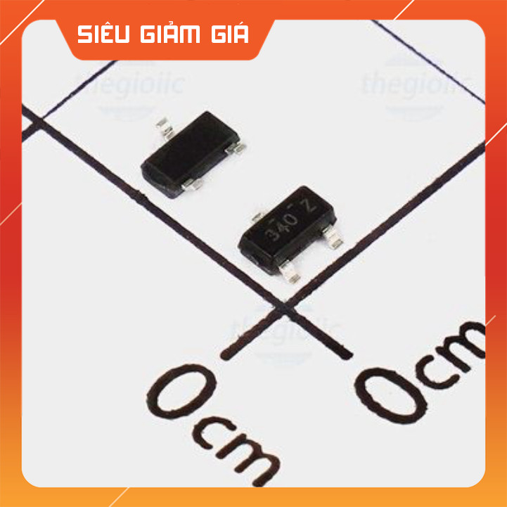 [10 Cái]- FDN340P MOSFET Kênh P 20V 2A SOT-23 SmartFix Linh Kiện