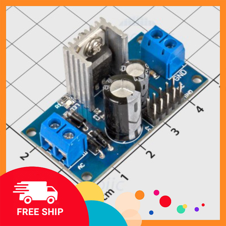 LM7812 Mạch Ổn Áp 12V 1.2A Điện Tử Tín Phát