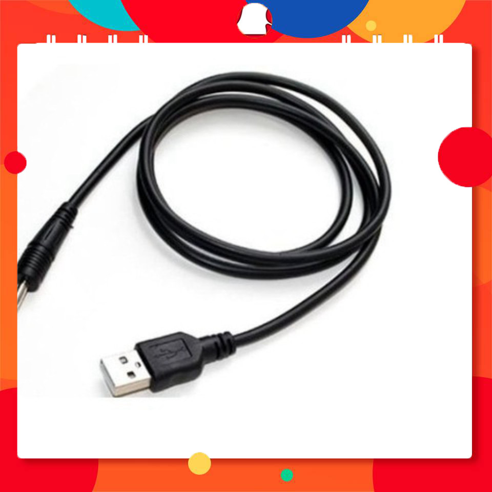 [2 Cái]- Dây nguồn USB ra DC đầu 3.5MM TechParts Việt