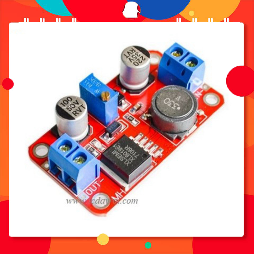 Mạch tăng áp Boost DC-DC XL6019 5A V2.0 TechParts Việt